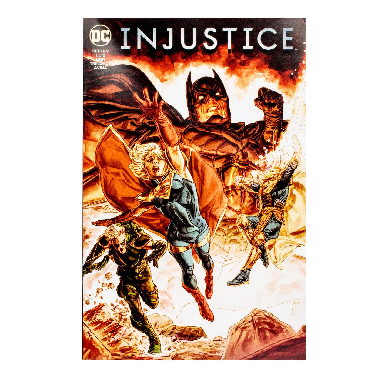 Green Arrow w/ Injustice 2 Comic (DC Page Punchers) 7" Figure by Mcfarlane Toys