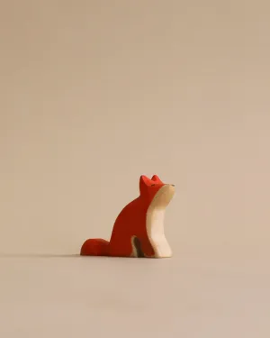 Handmade Holzwald Sitting Fox Odin Parker