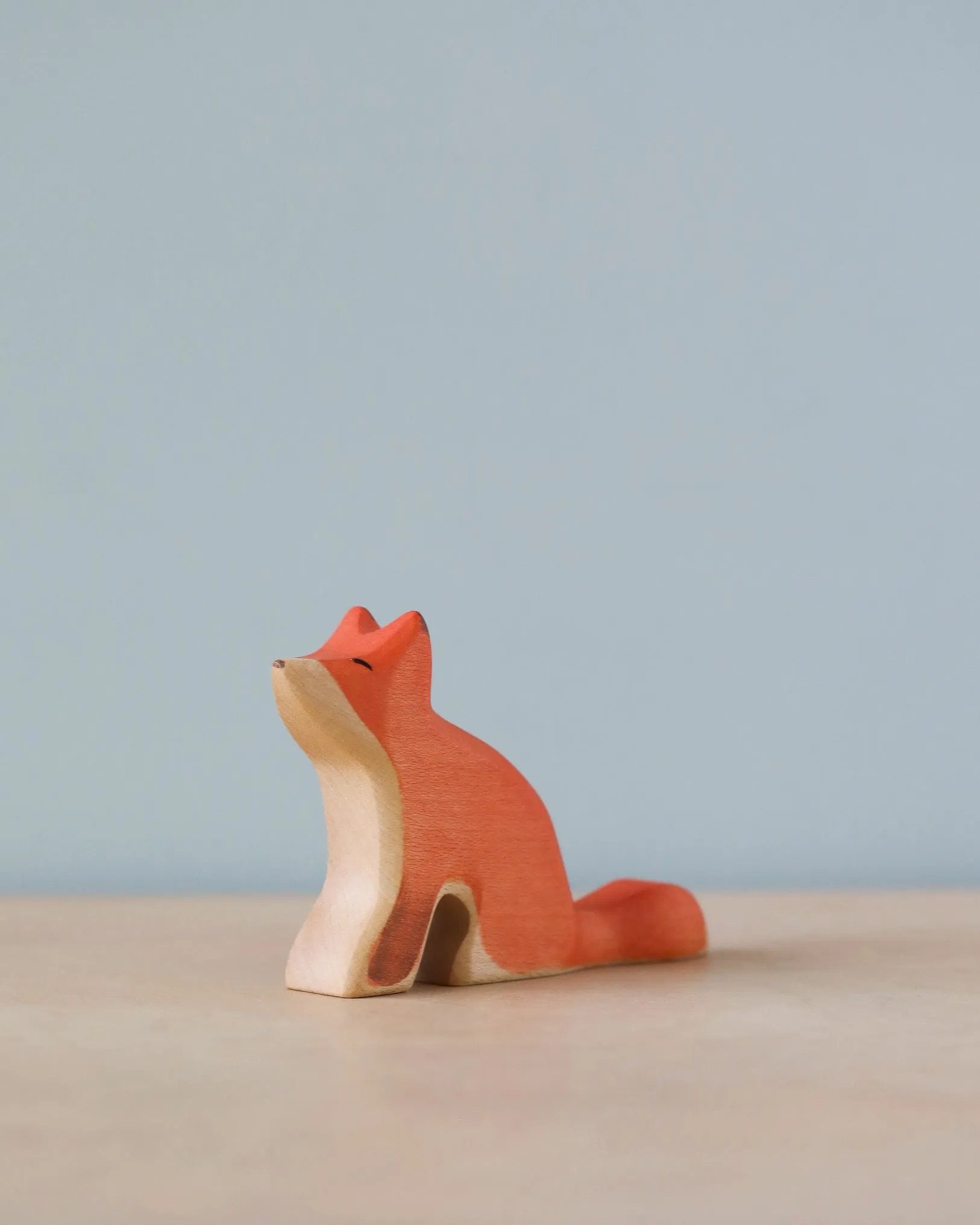 Handmade Holzwald Sitting Fox Odin Parker