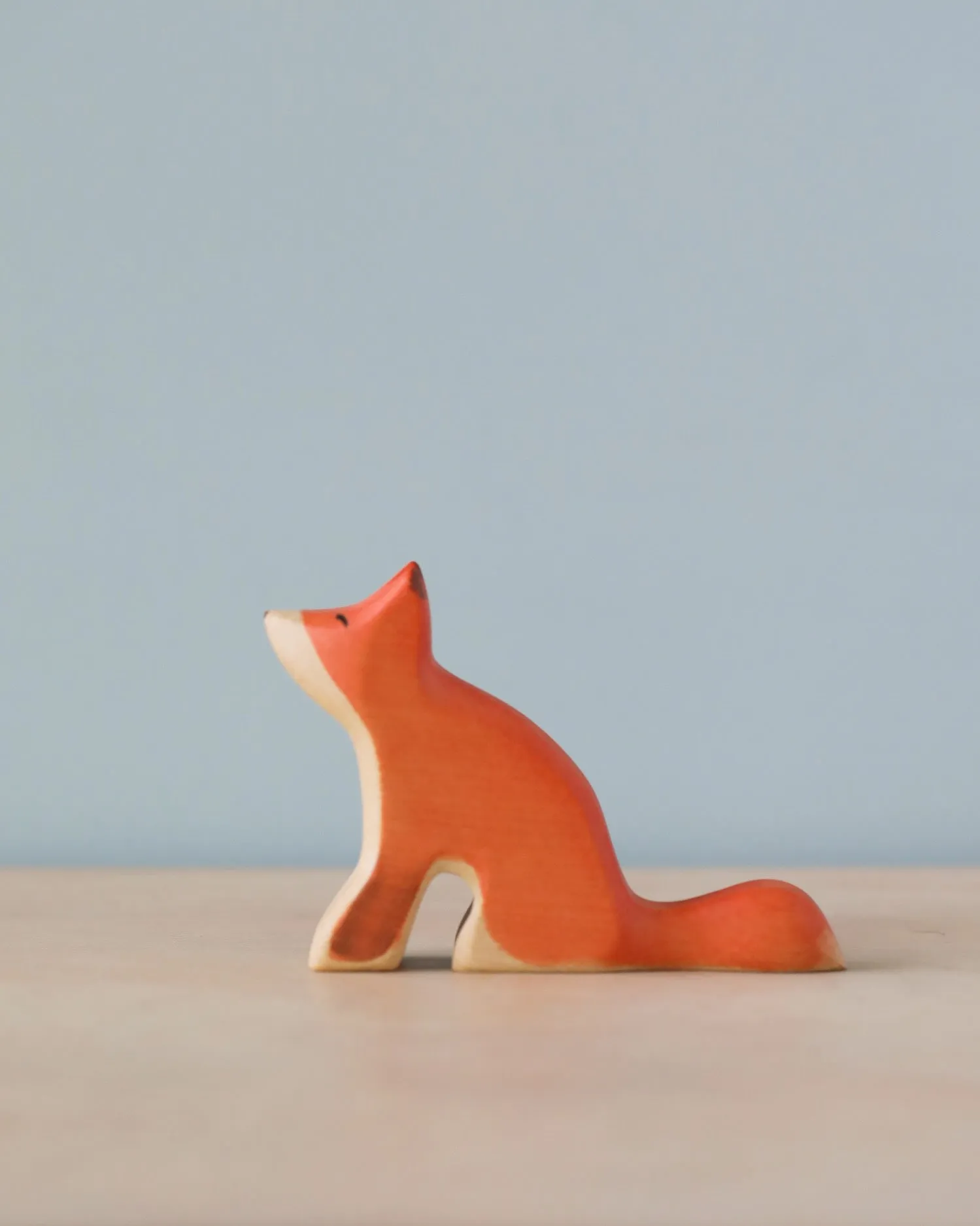 Handmade Holzwald Sitting Fox Odin Parker