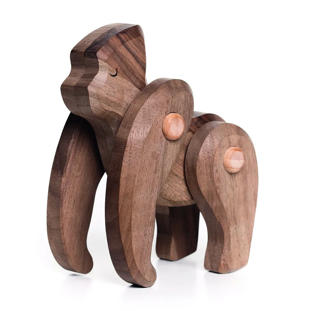 Handmade Wooden Gorilla Odin Parker