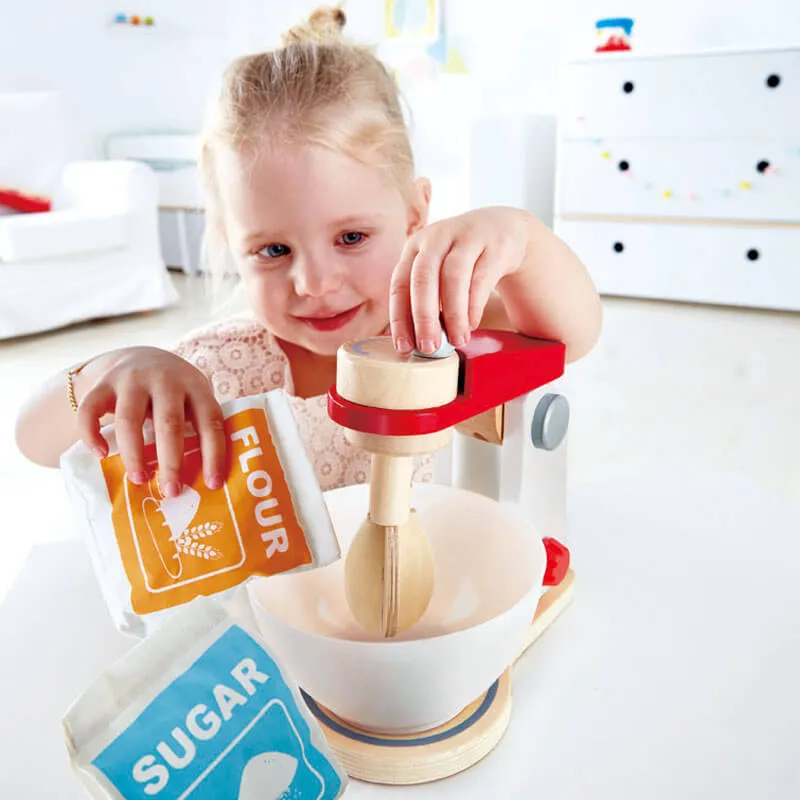 Hape Mix & Bake Blender Pretend Play Set