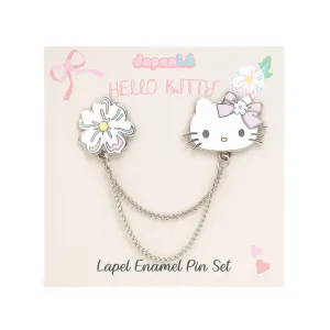 Hello Kitty JapanLA Floral Lapel Pin SANRIO