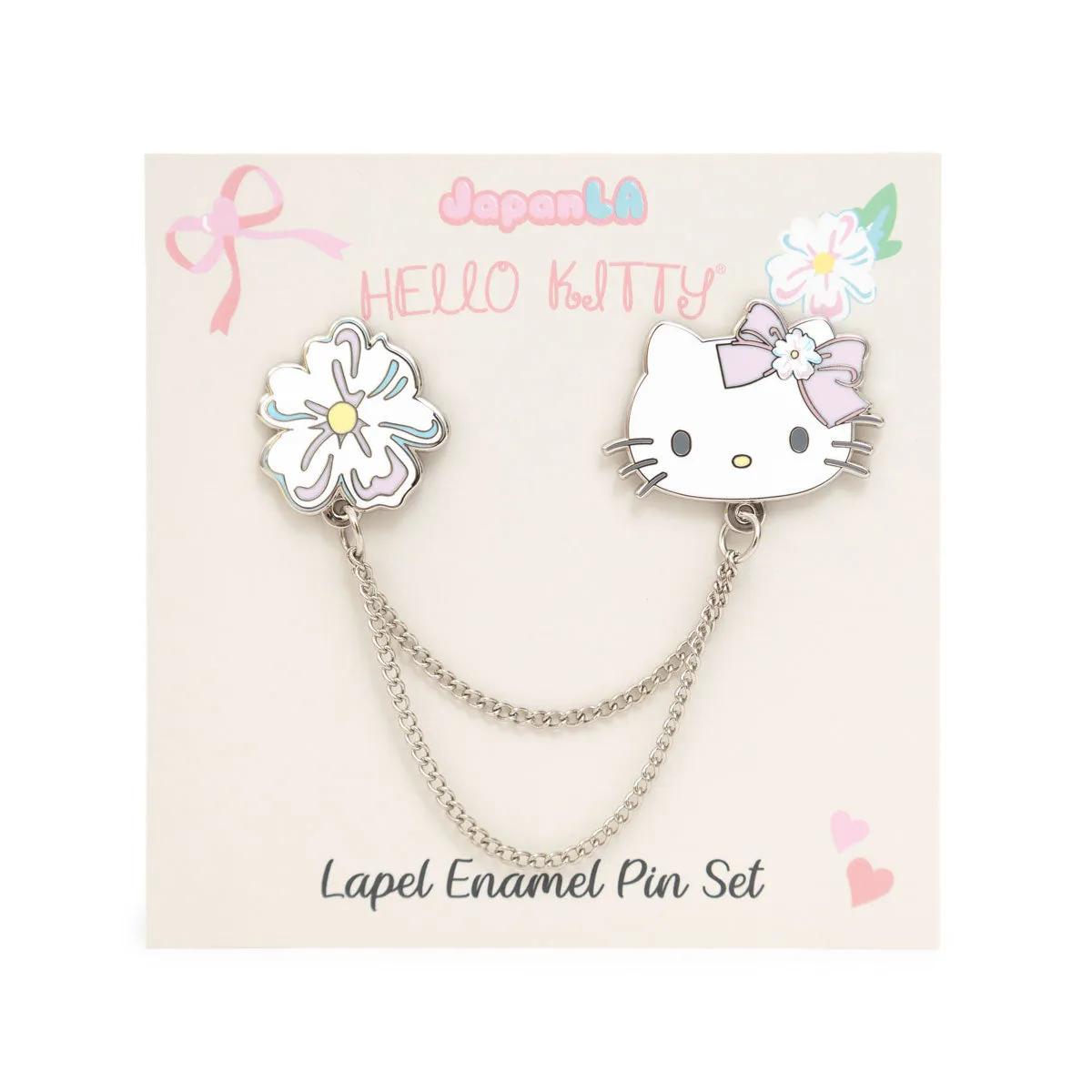Hello Kitty JapanLA Floral Lapel Pin SANRIO