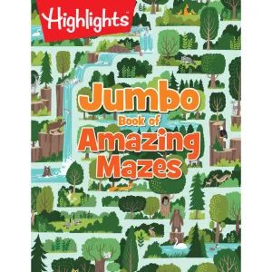 Highlights Jumbo Book of Amazing Mazes (Paperback)