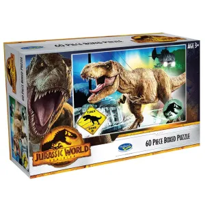 Holdsons Jurassic World Dominion 60 Piece Boxed Puzzle T.Rex