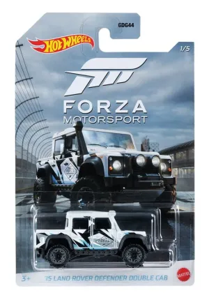 Hot Wheels Theme Automotive Vehicle 1/5 '15 Land Rover Defender Double Cab Forza Motorsport