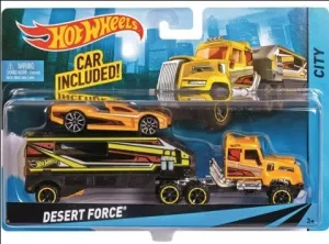 Hot Wheels Transport Rig Super Rigs Desert Force