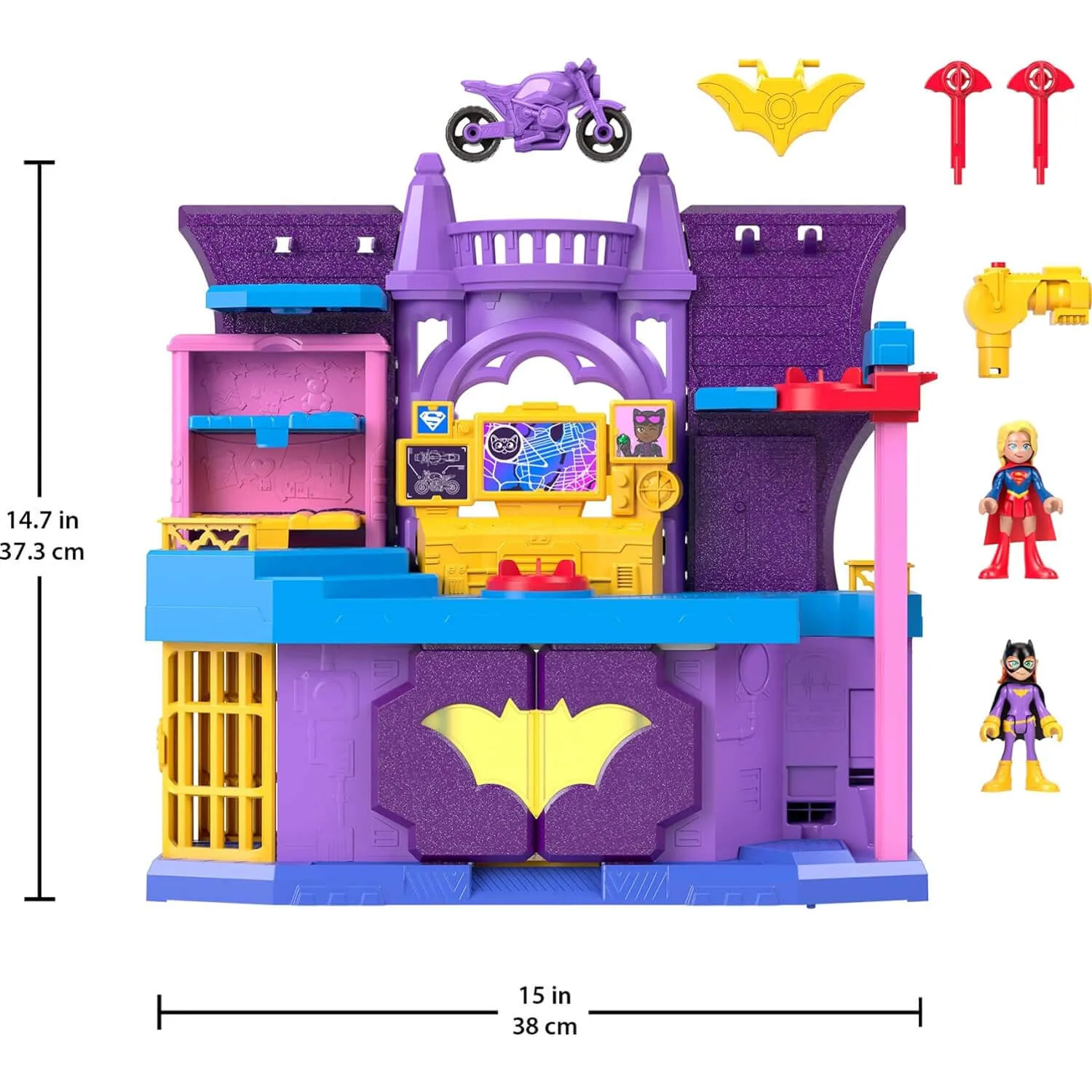 Imaginext DC Super Friends Batgirl Hero Hideout Playset