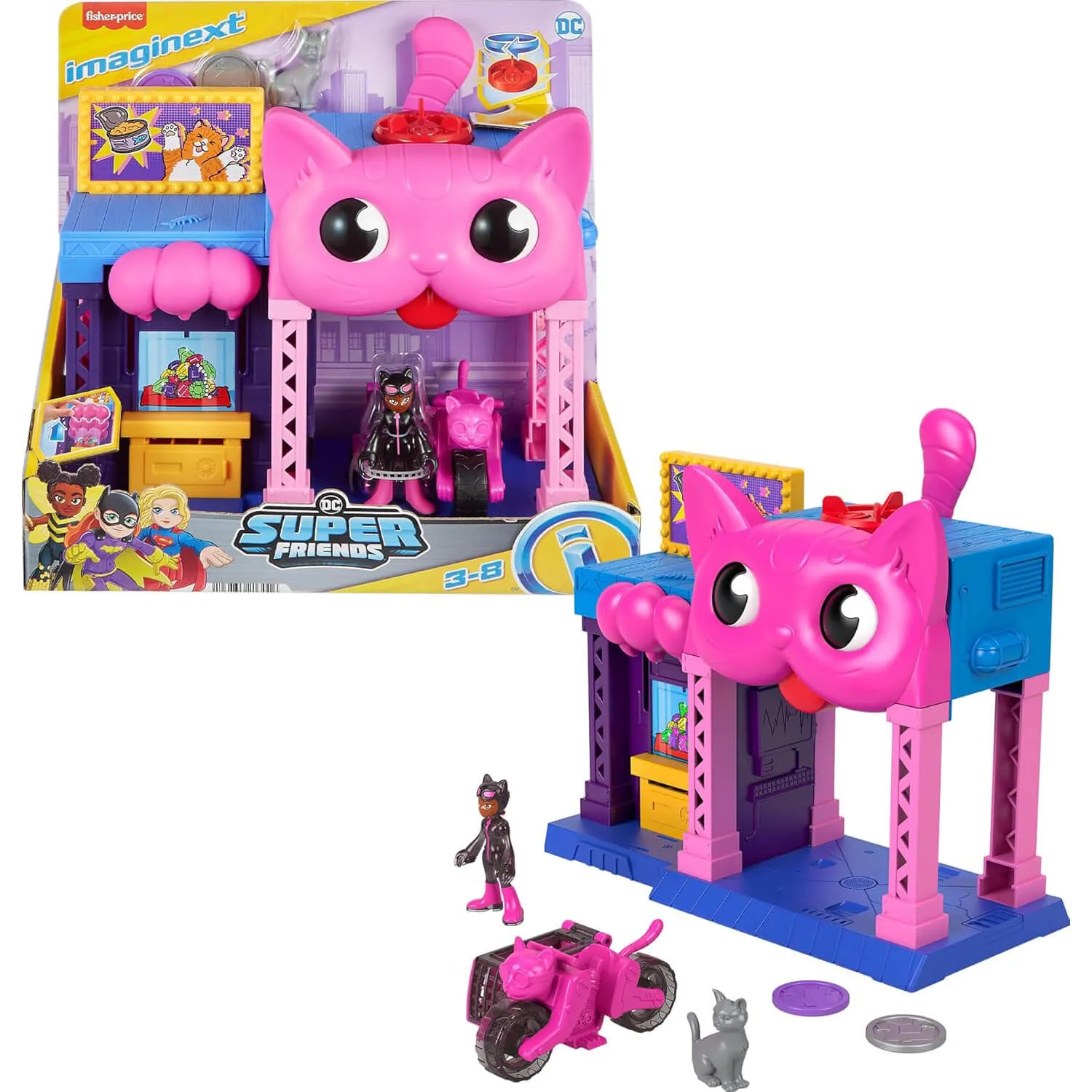 Imaginext DC Super Friends Catwoman Playhouse Playset