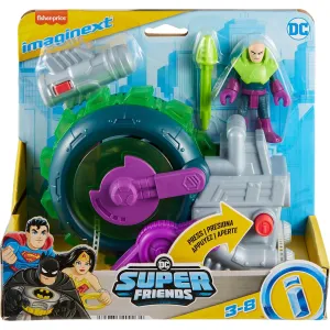 Imaginext DC Super Friends Lex Luthor Spinning Saw Vehicle & Figure Set