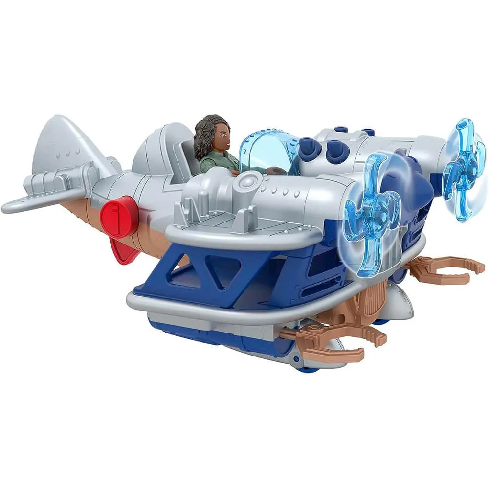 Imaginext Jurassic World Air Tracker Kayla & Plane Playset