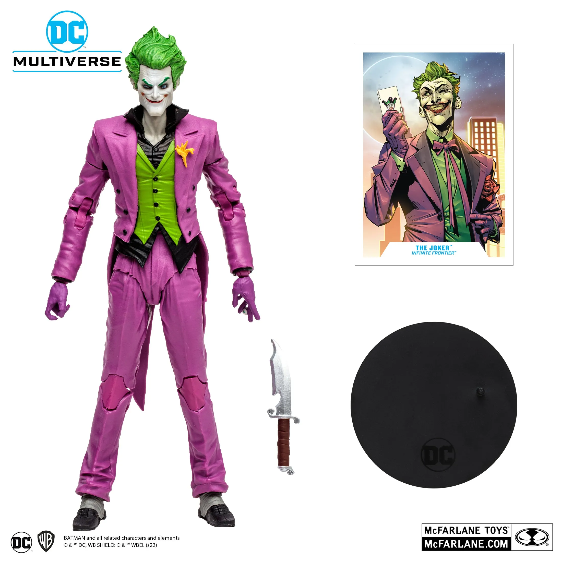 Joker Infinite Frontier 7" Action Figure by Mcfarlane Toys