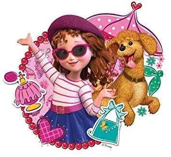 Jumbo 19761 Disney Fancy Nancy 4 in 1 Shaped Puzzles