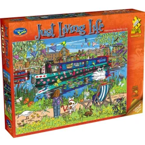 Just Living Life 1000 Piece Puzzle Watching The World Go By