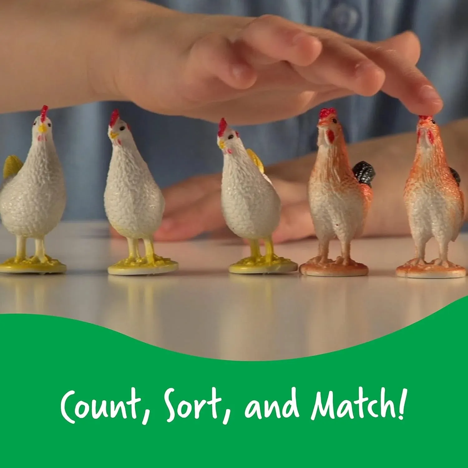 Learning Resources Farm Animal Counters (Set of 60)
