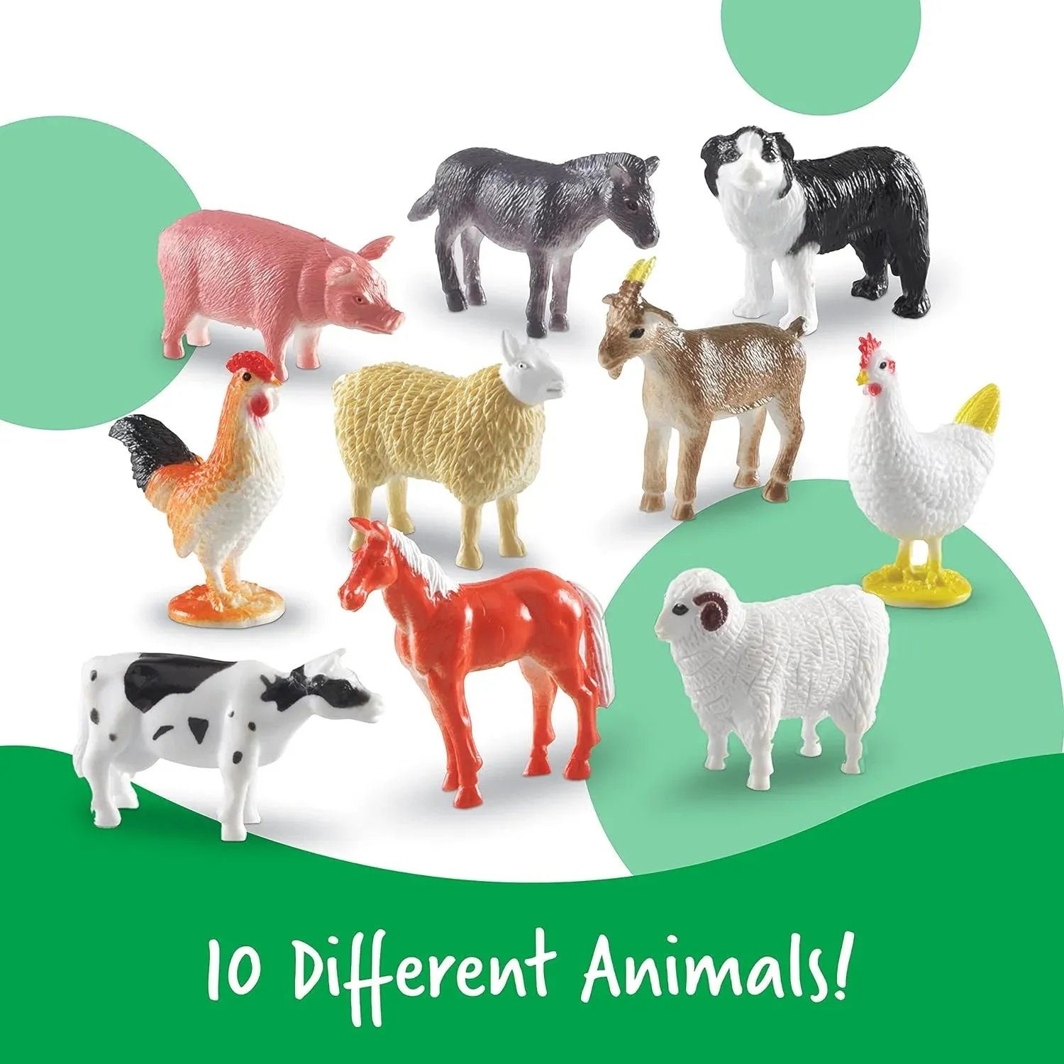 Learning Resources Farm Animal Counters (Set of 60)