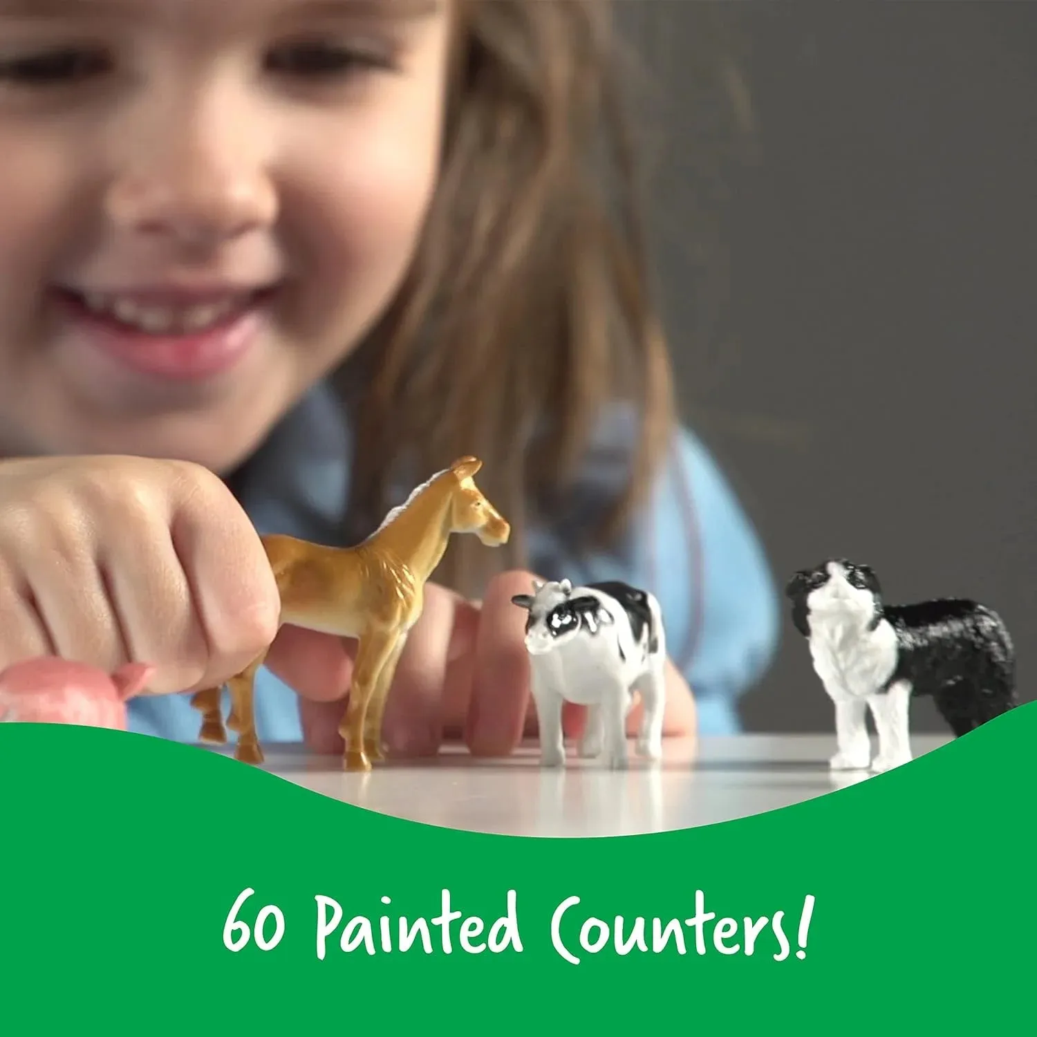 Learning Resources Farm Animal Counters (Set of 60)