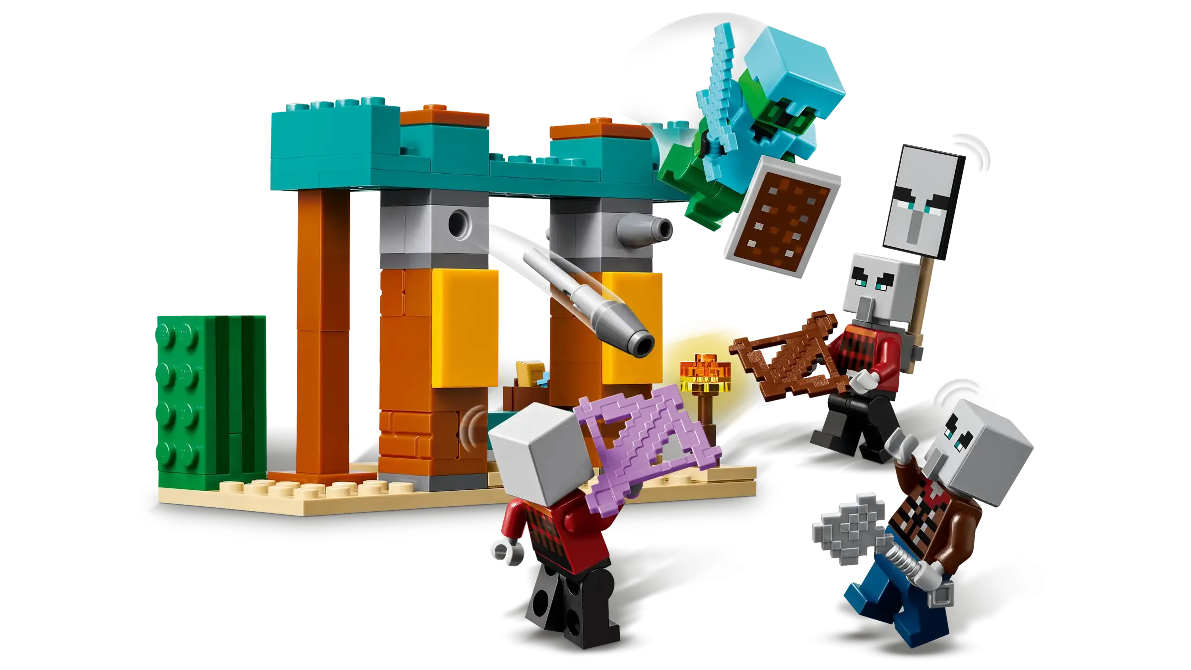 LEGO MINECRAFT 21267 The Illager Desert Patrol