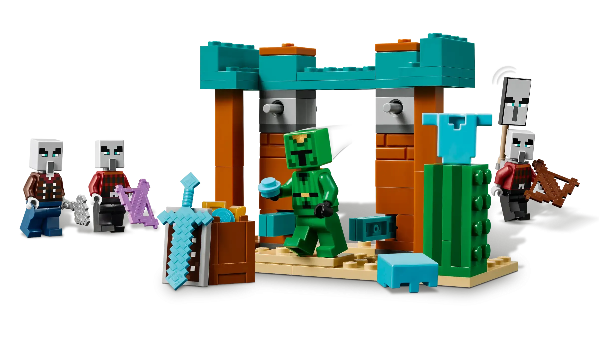 LEGO MINECRAFT 21267 The Illager Desert Patrol