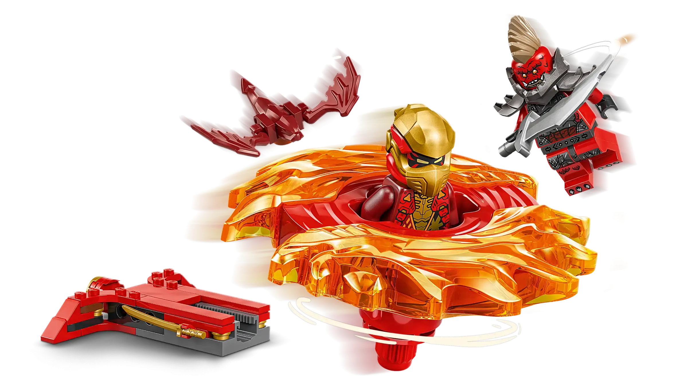 LEGO NINJAGO 71823 Kai's Dragon Spinjitzu Spinner