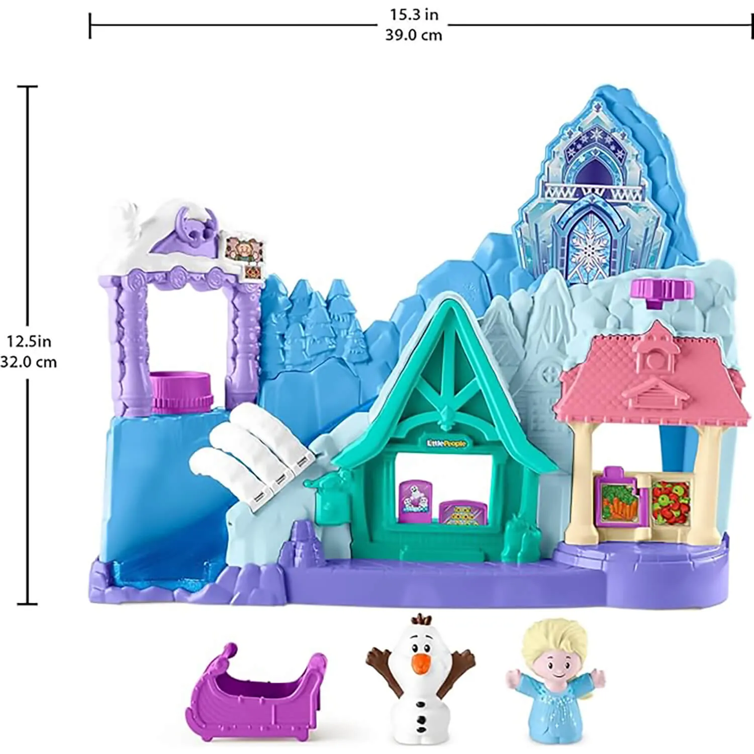 Little People Disney Frozen Arendelle Sledding Adventures Playset