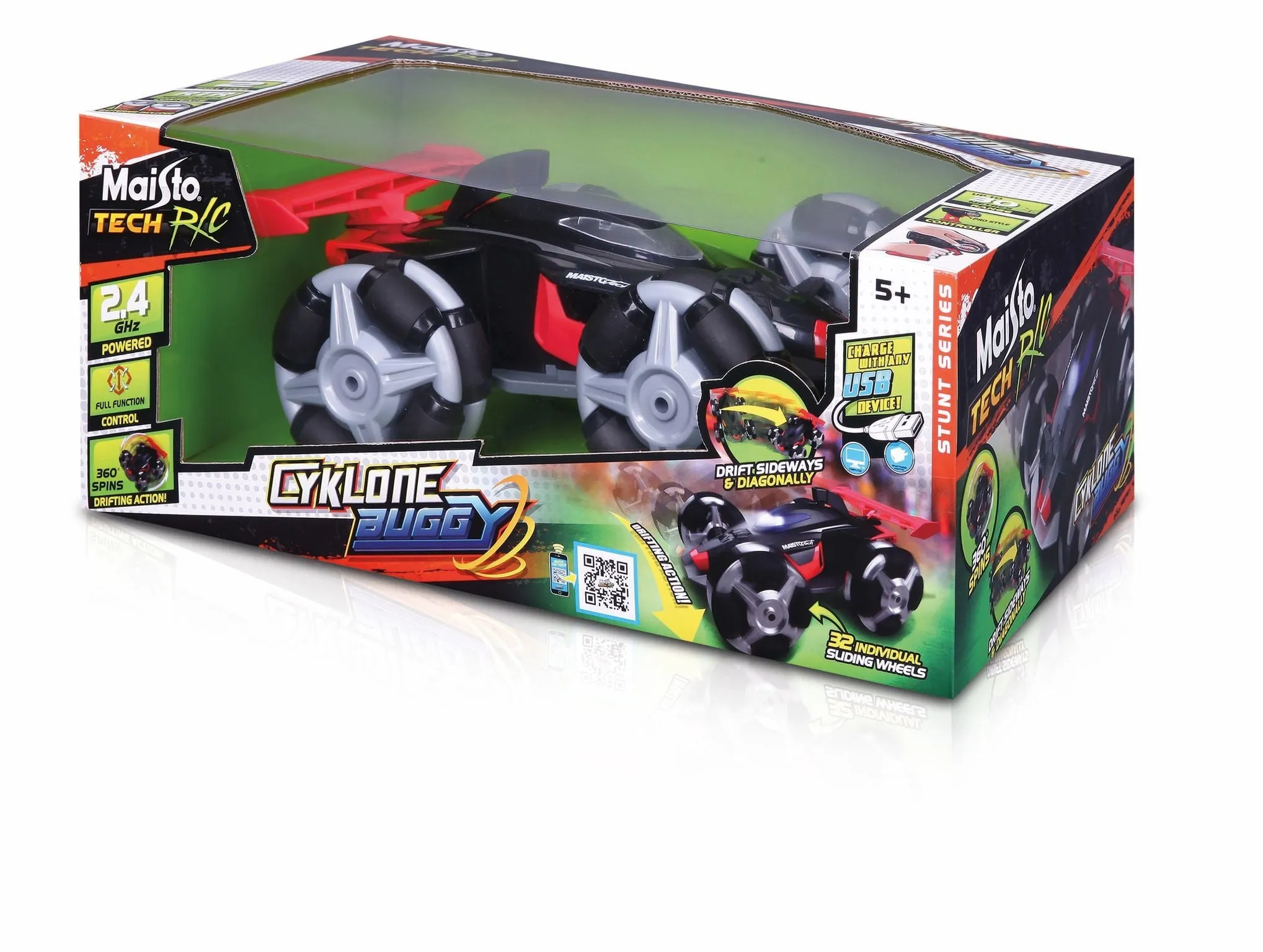 Maisto Tech Stunt Series Remote Control Cyklone Buggy