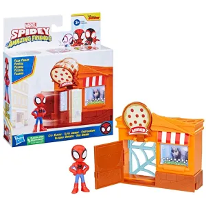 Marvel Spidey and Spidey and His Amazing Friends Spidey Pizza Parlor Playset