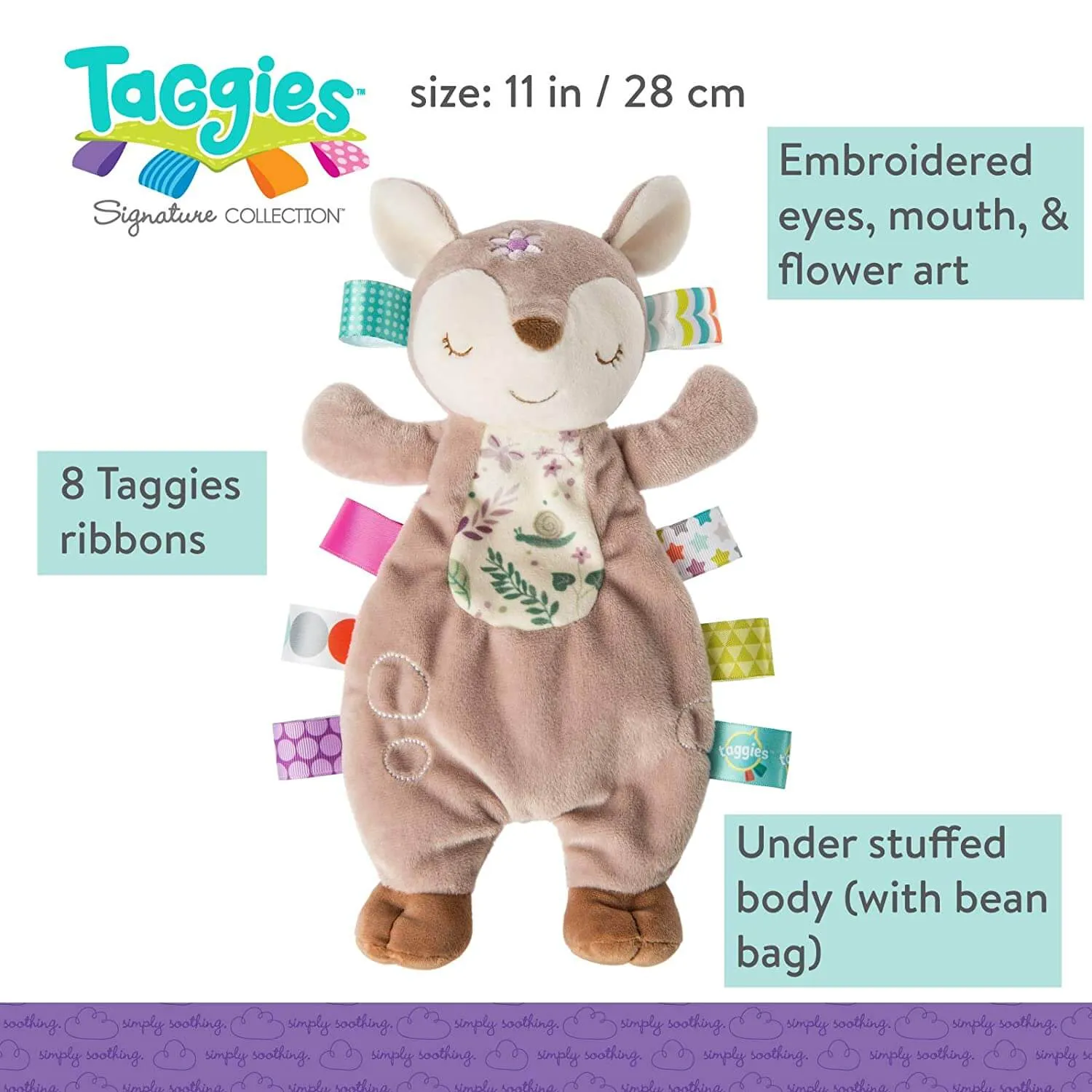 Mary Meyer Taggies Flora Fawn Lovey
