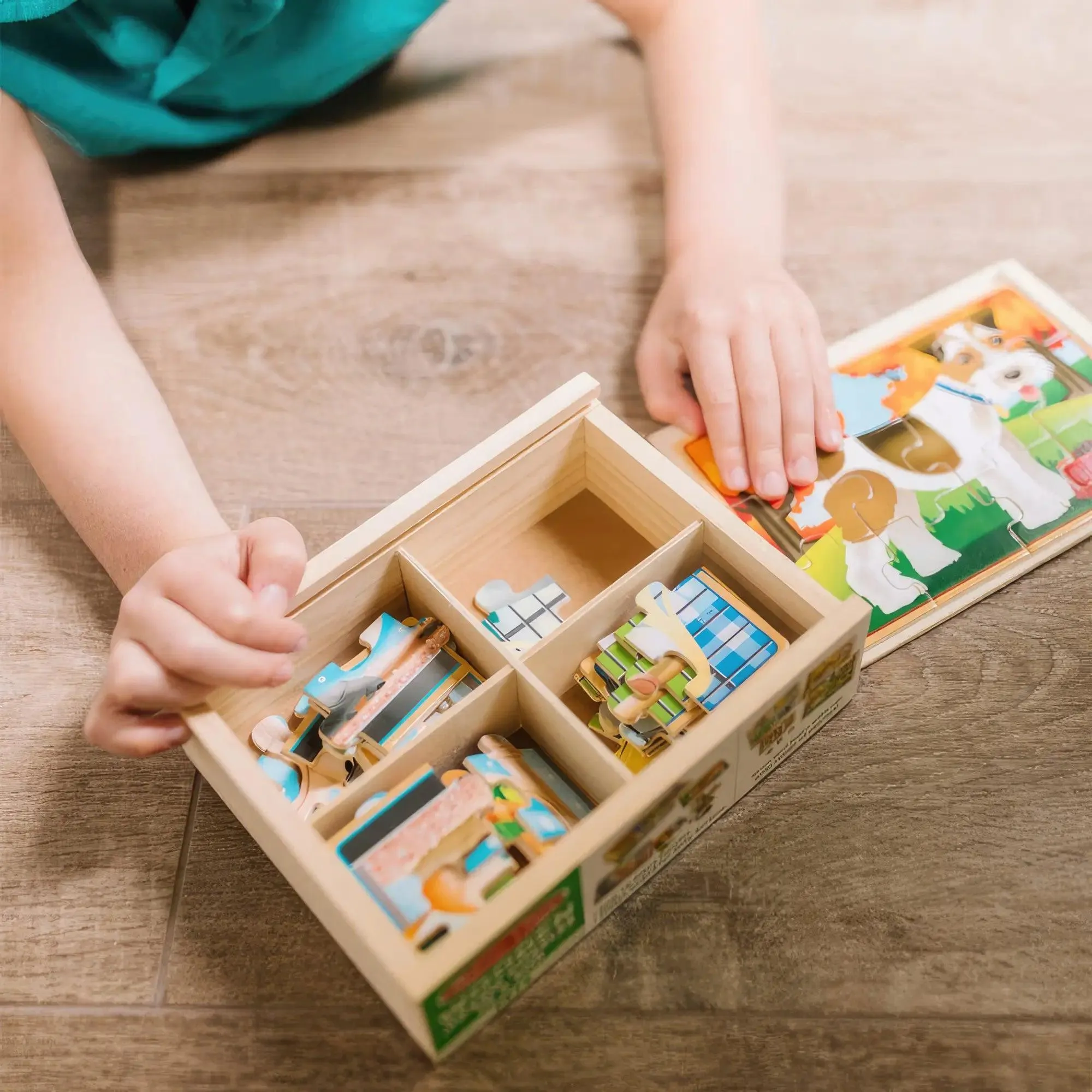 Melissa & Doug Pets Jigsaw Puzzles in a Box