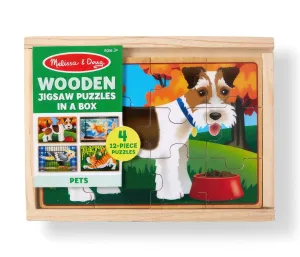 Melissa & Doug Pets Jigsaw Puzzles in a Box