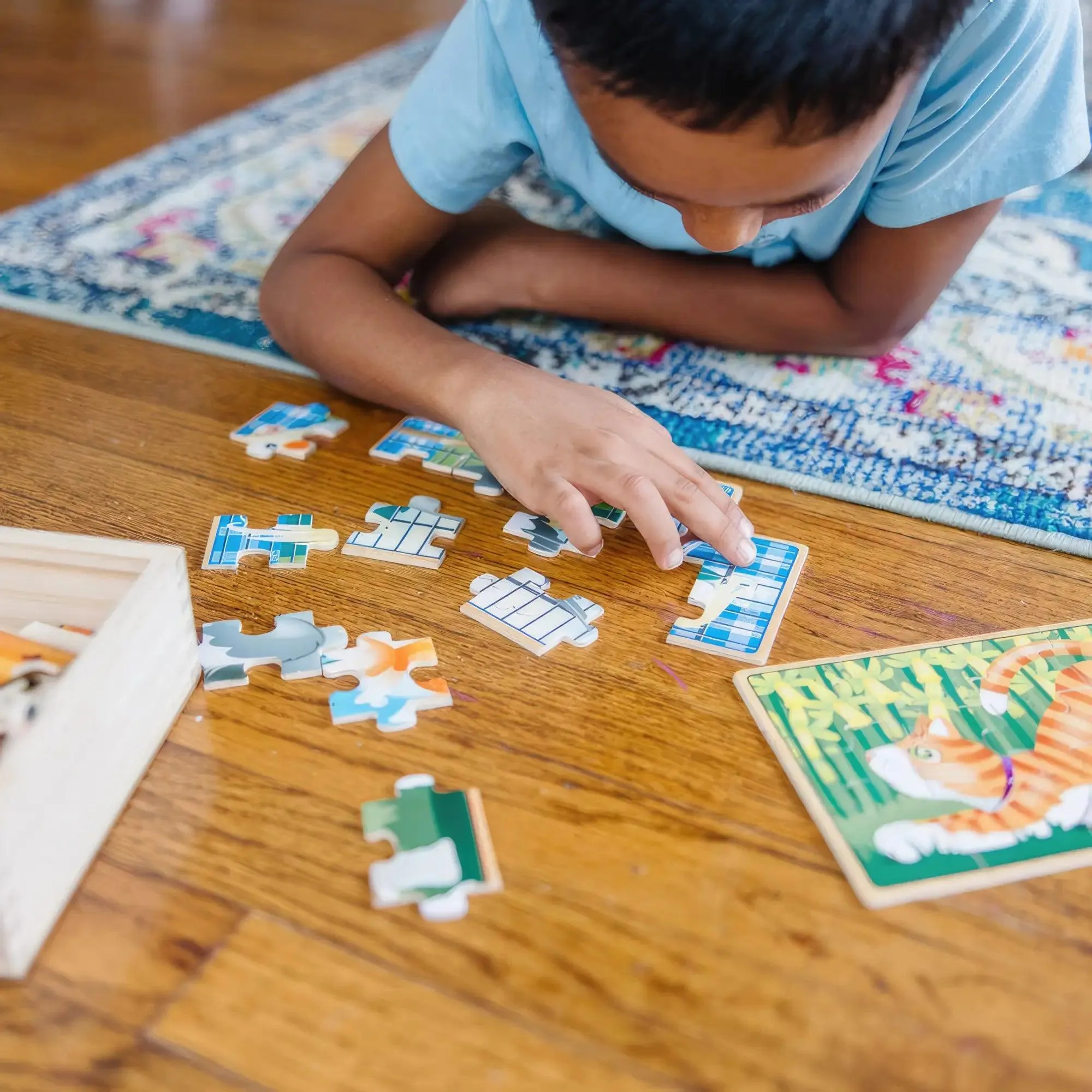 Melissa & Doug Pets Jigsaw Puzzles in a Box
