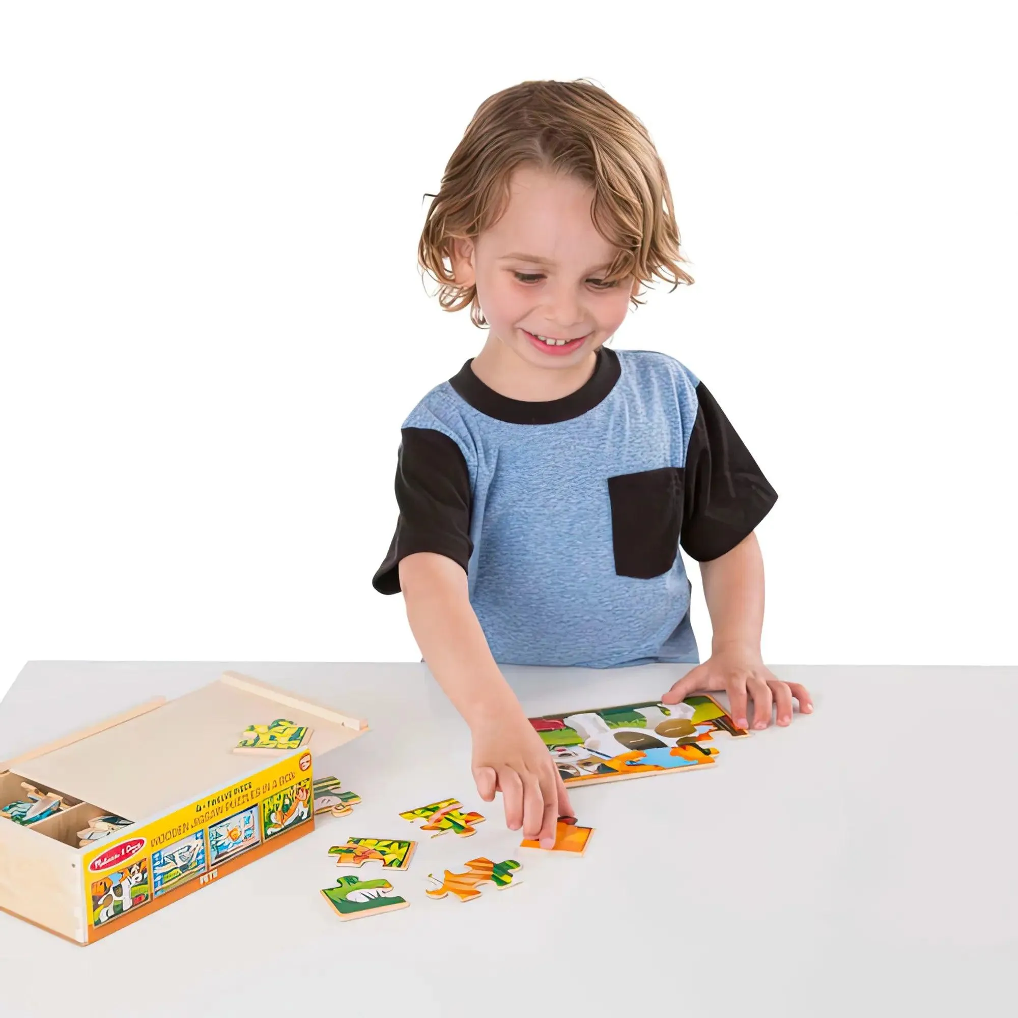 Melissa & Doug Pets Jigsaw Puzzles in a Box