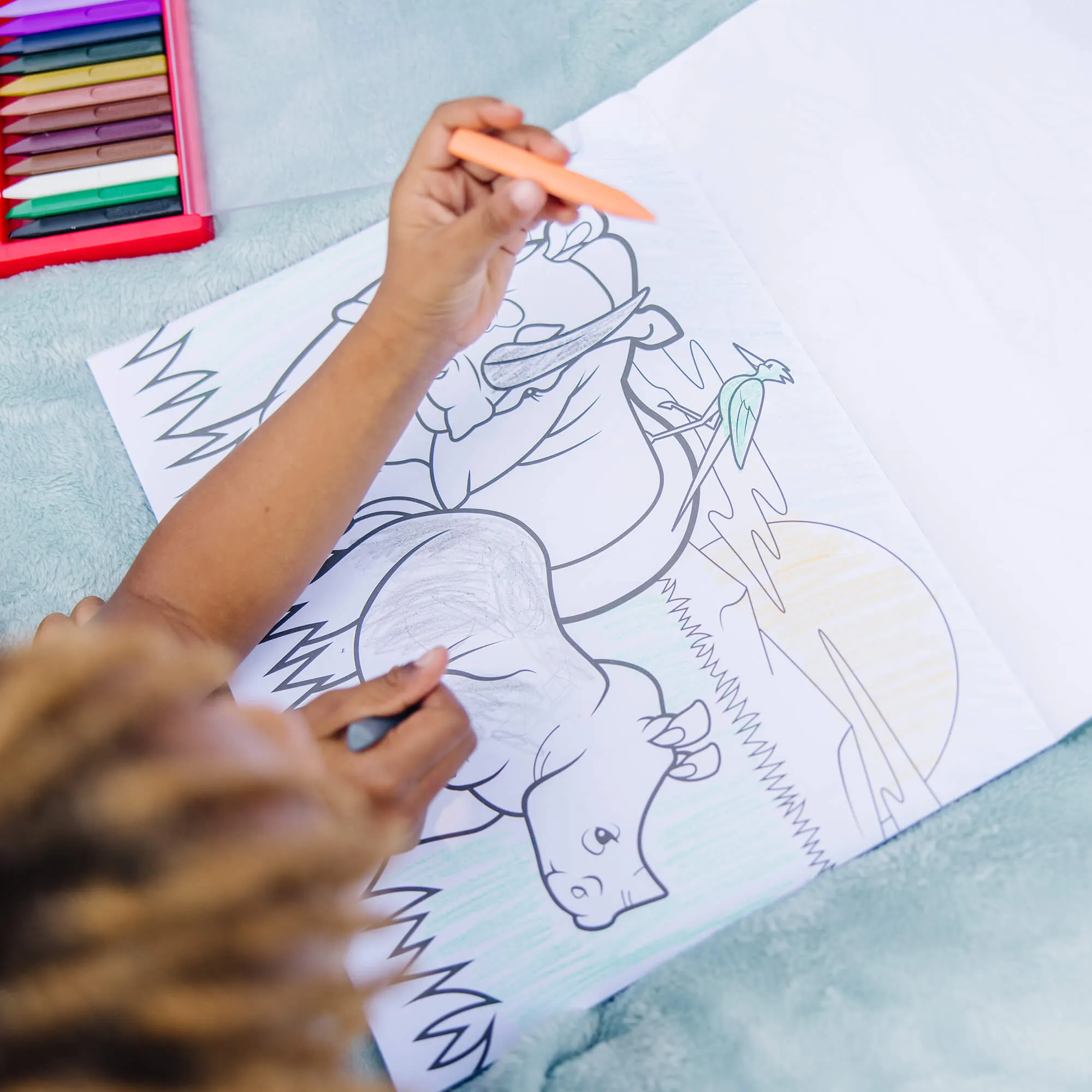 Melissa and Doug Animals Jumbo Coloring Pad