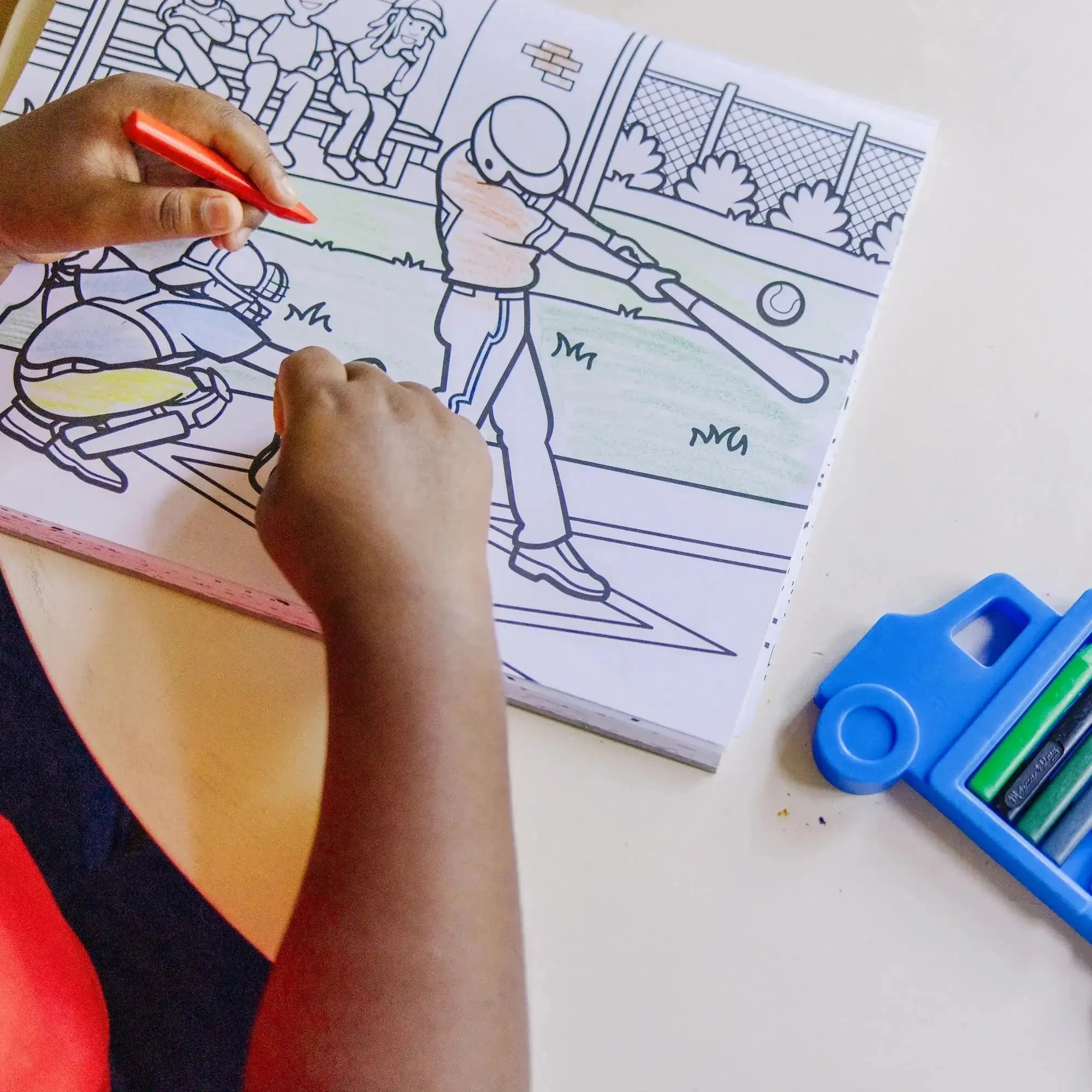 Melissa and Doug Blue Jumbo Coloring Pad