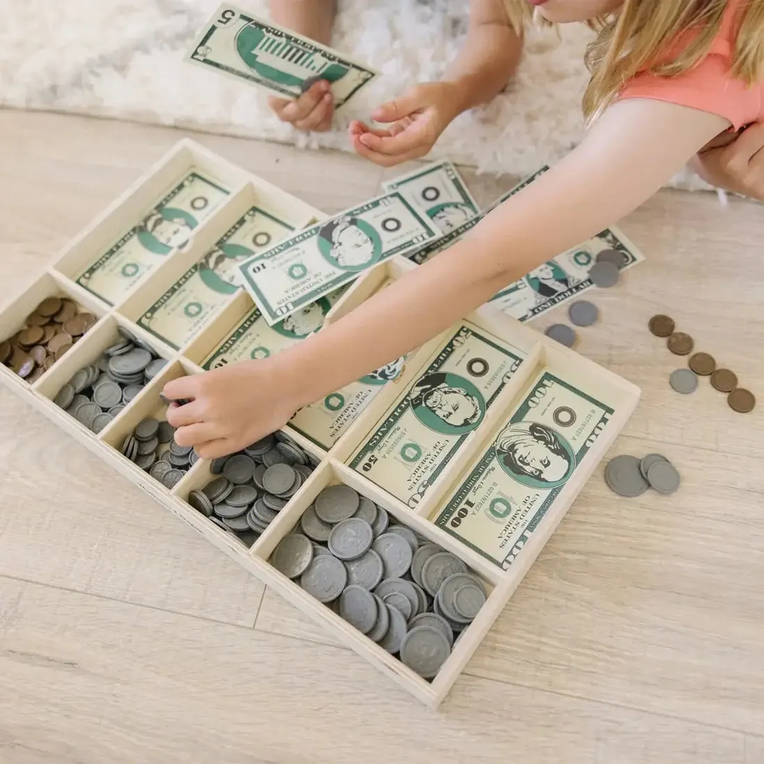 Melissa and Doug Classic Play Money Set