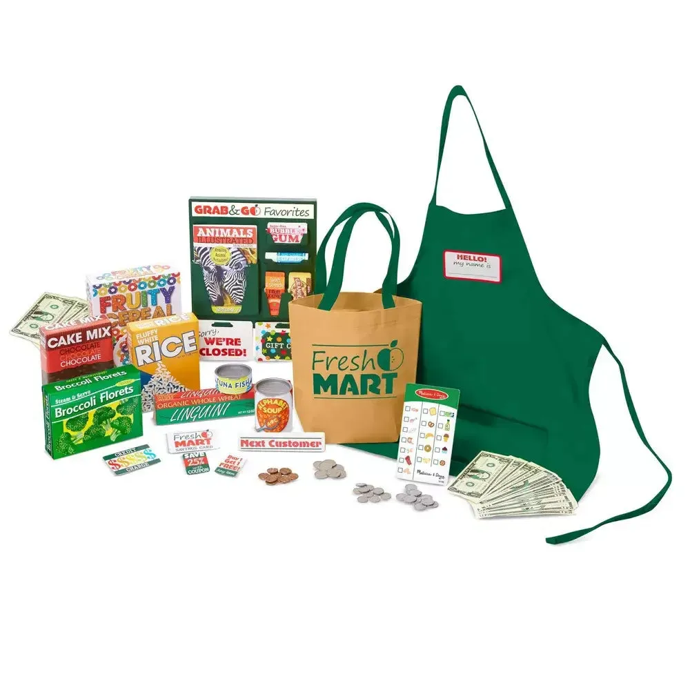 Melissa and Doug Fresh Mart Grocery Store Companion Collection