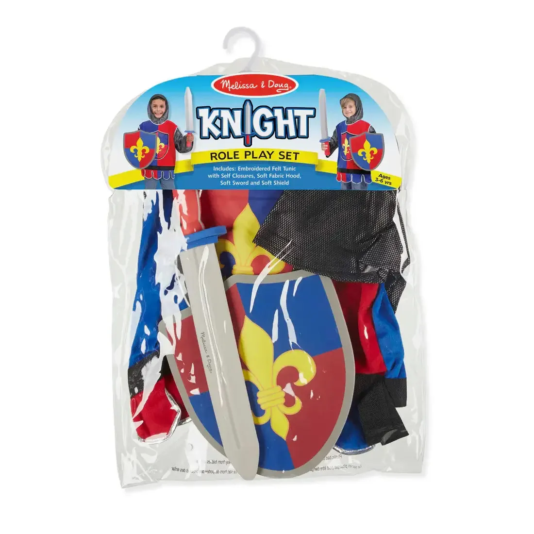 Melissa and Doug Knight Role Play Costume Set