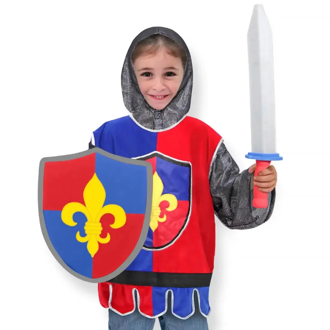 Melissa and Doug Knight Role Play Costume Set