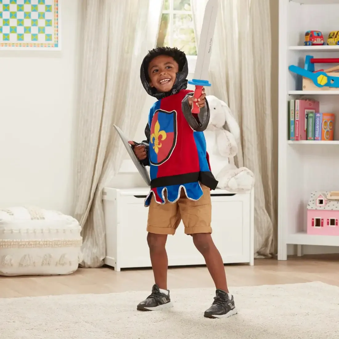Melissa and Doug Knight Role Play Costume Set