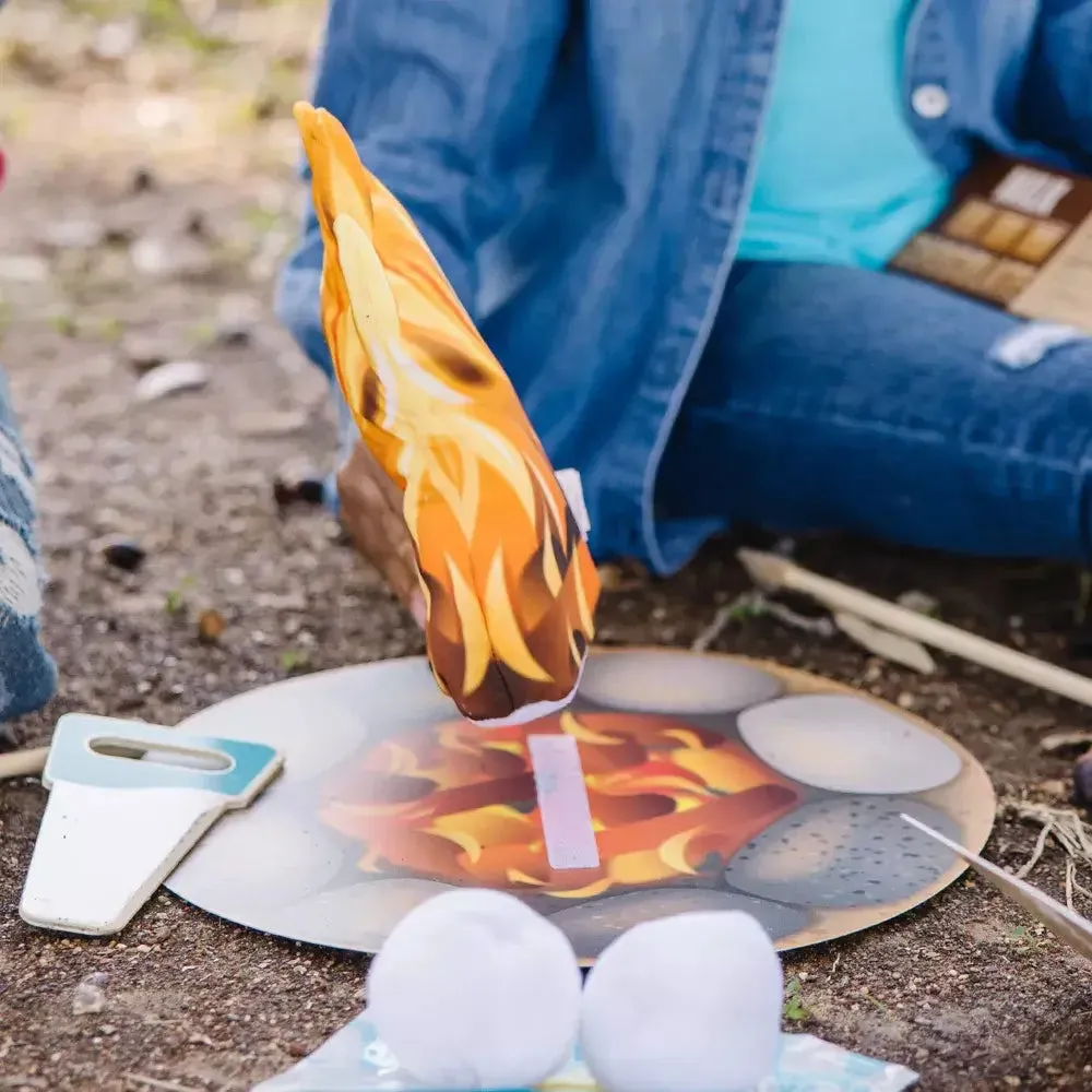 Melissa and Doug Let's Explore Campfire S'Mores Play Set