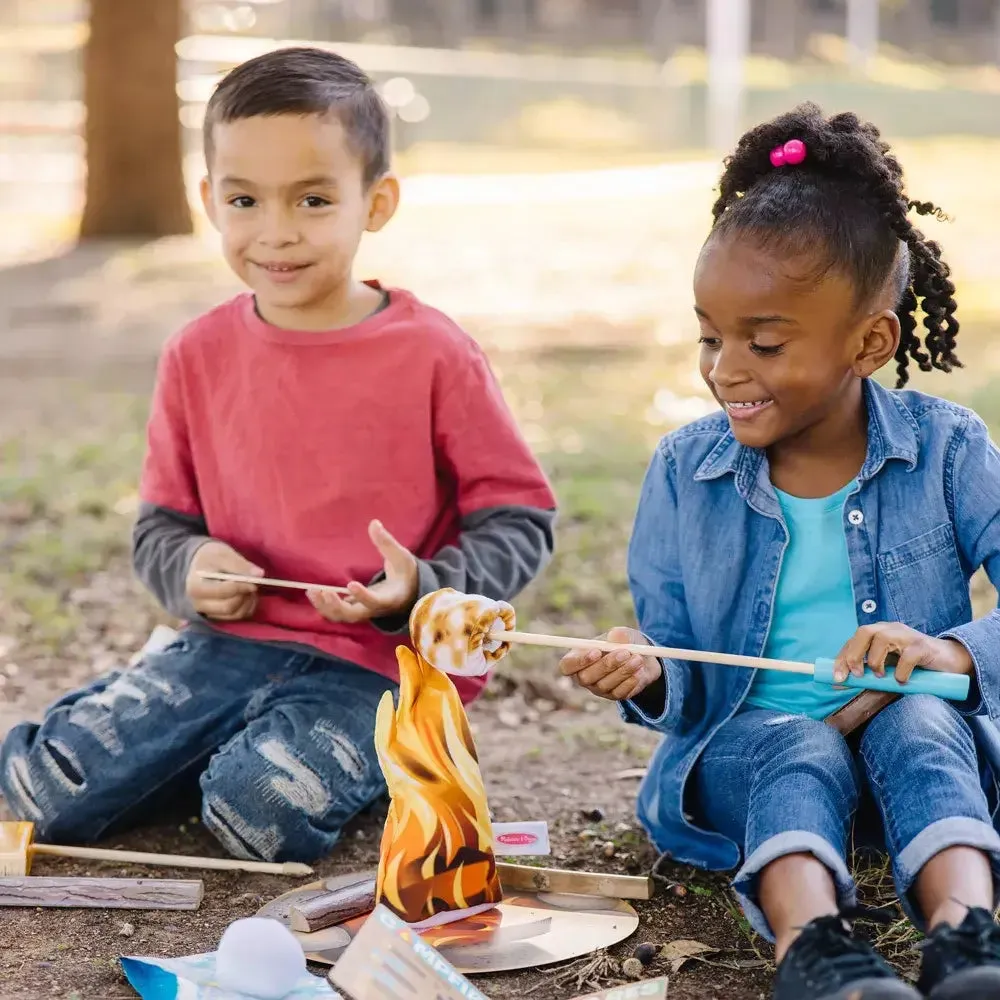 Melissa and Doug Let's Explore Campfire S'Mores Play Set