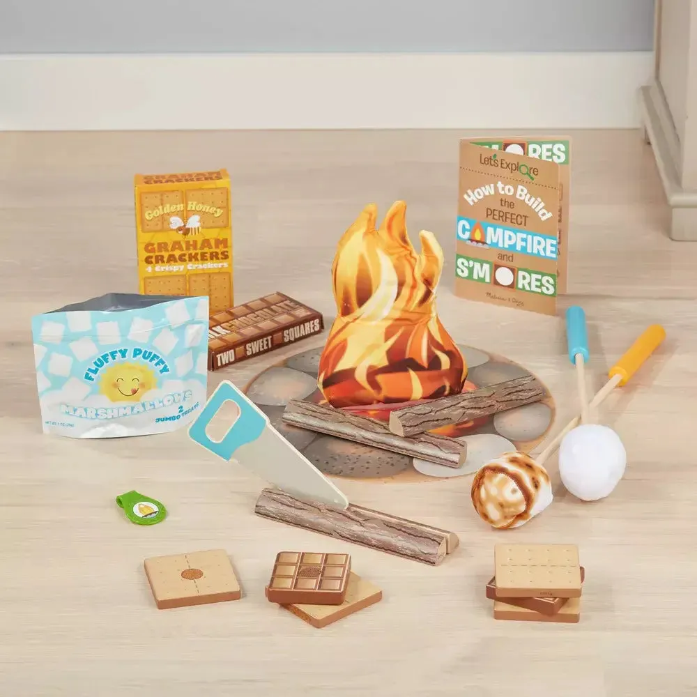 Melissa and Doug Let's Explore Campfire S'Mores Play Set