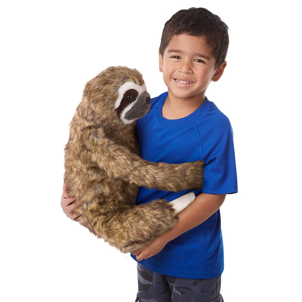 Melissa and Doug Lifelike Sloth Plush