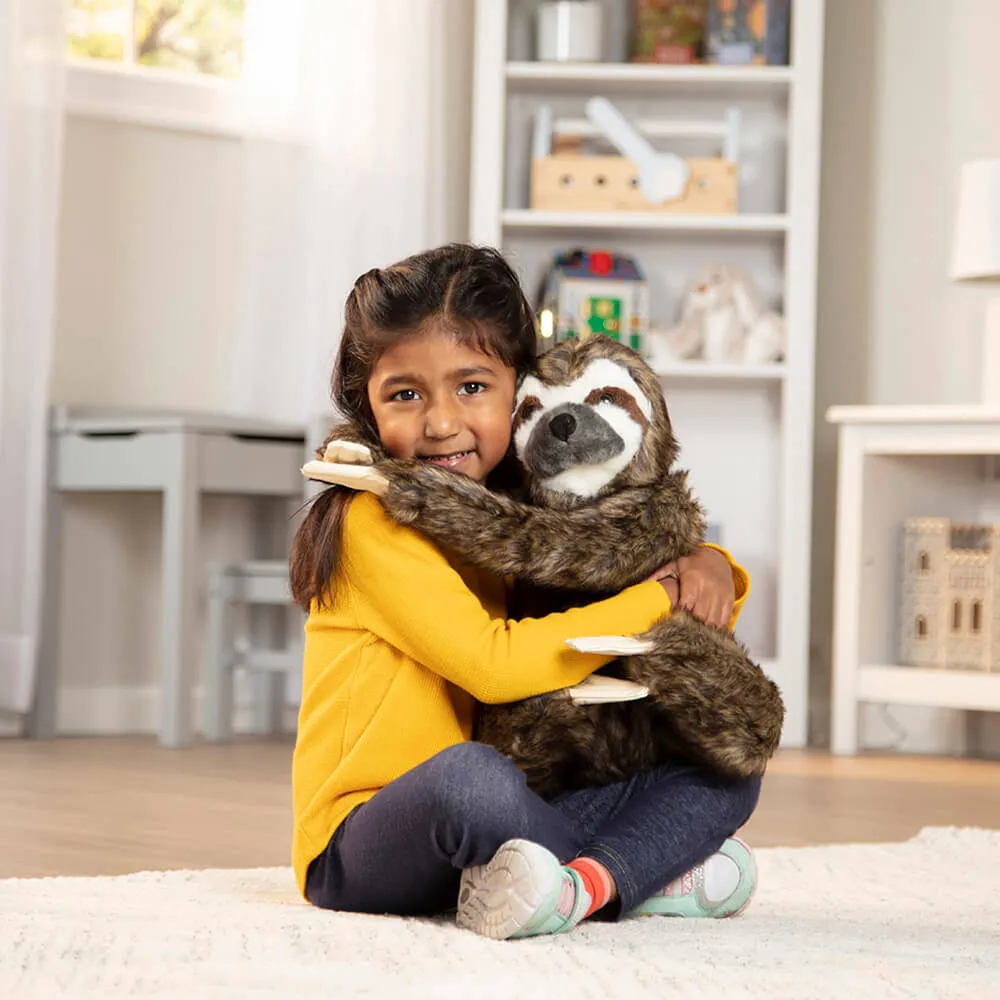 Melissa and Doug Lifelike Sloth Plush