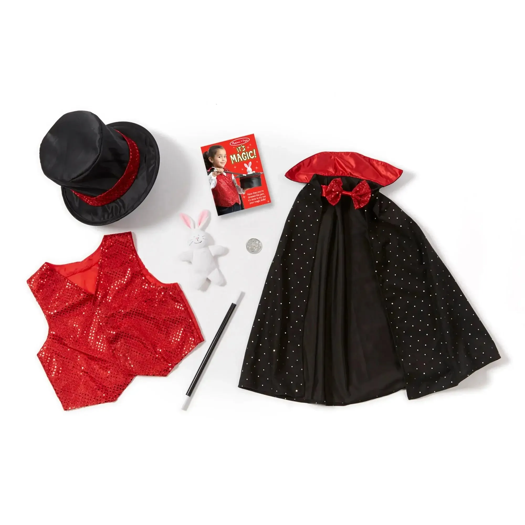 Melissa and Doug Magician Role Play Costume Set