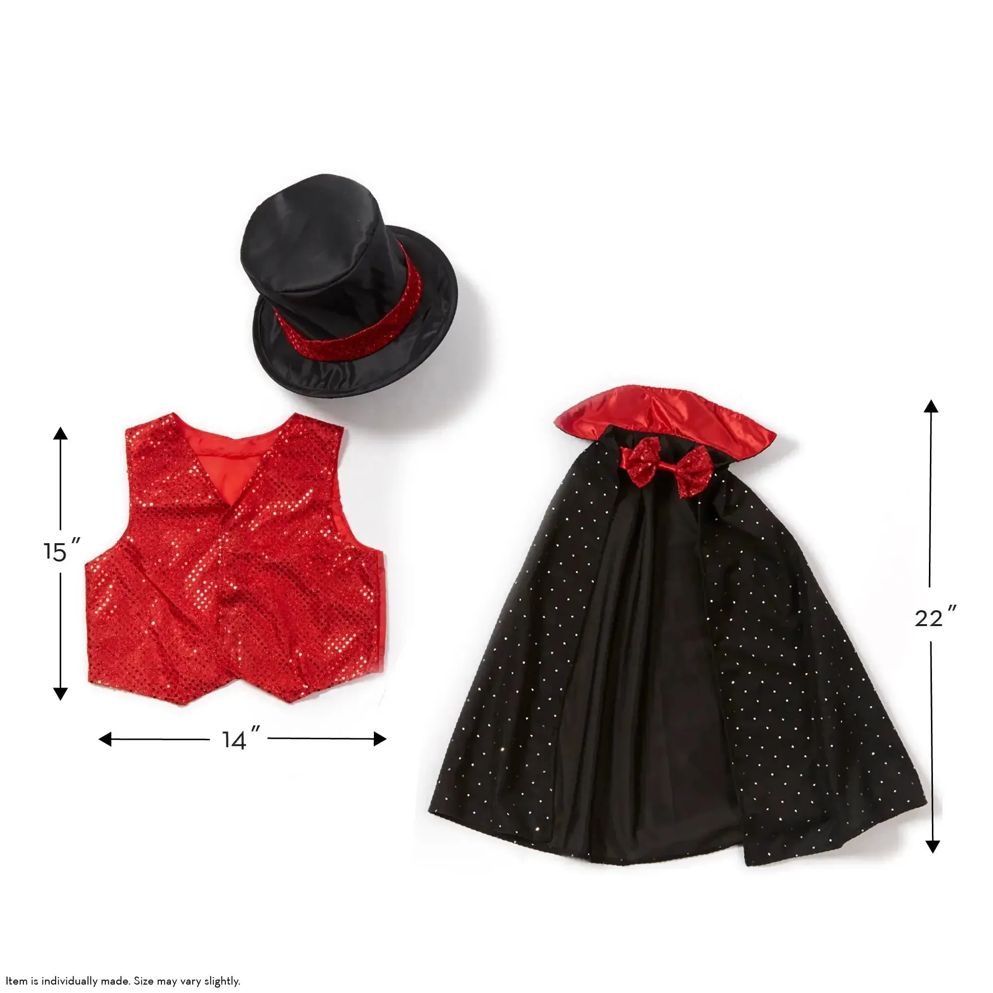 Melissa and Doug Magician Role Play Costume Set