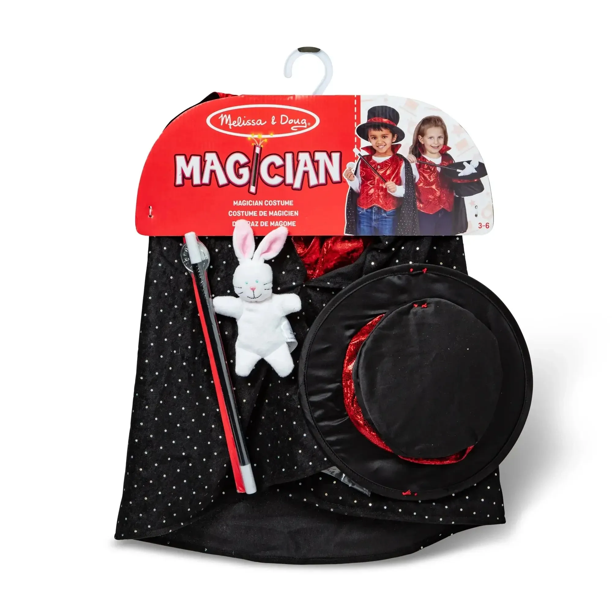 Melissa and Doug Magician Role Play Costume Set