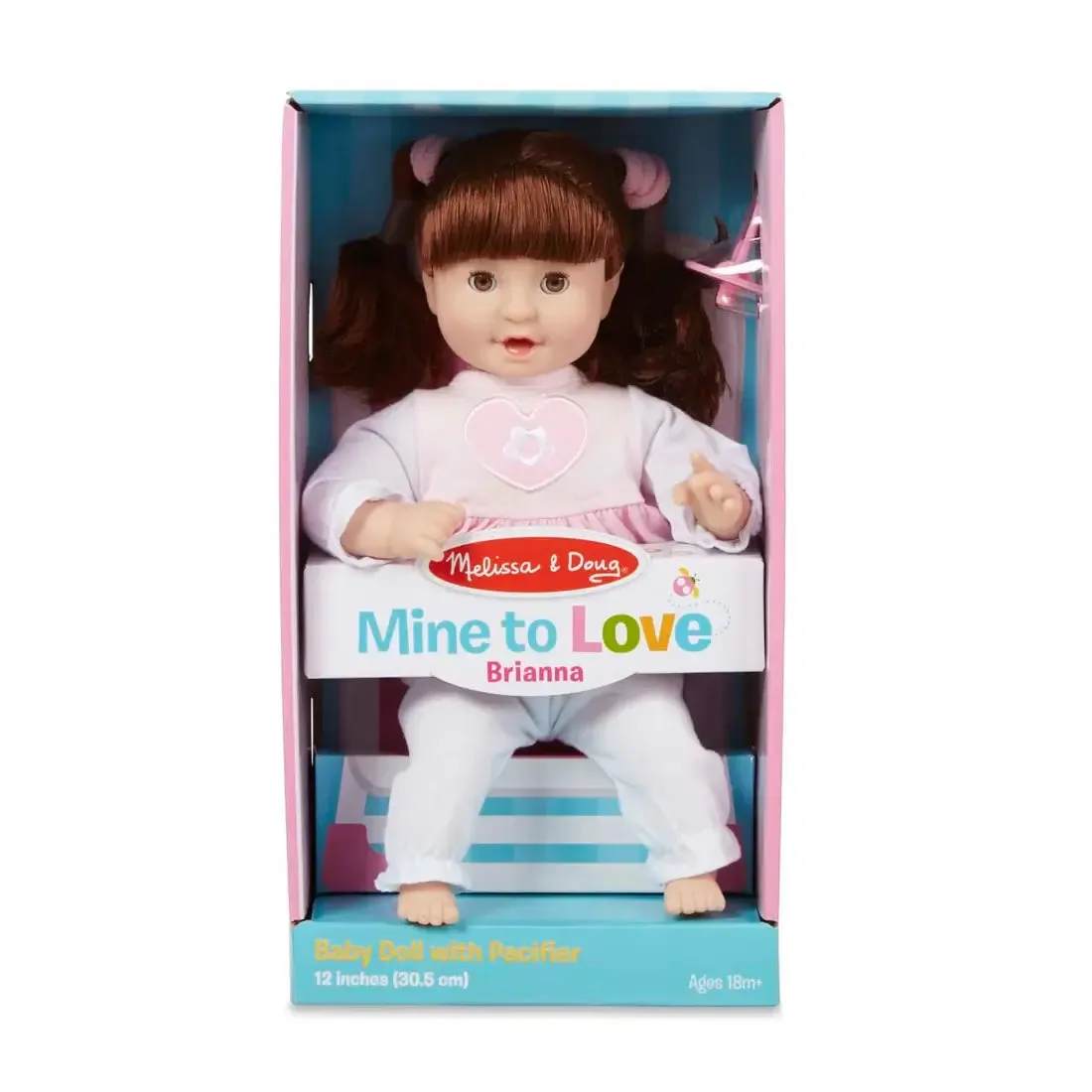 Melissa and Doug Mine to Love 12" Brianna Doll