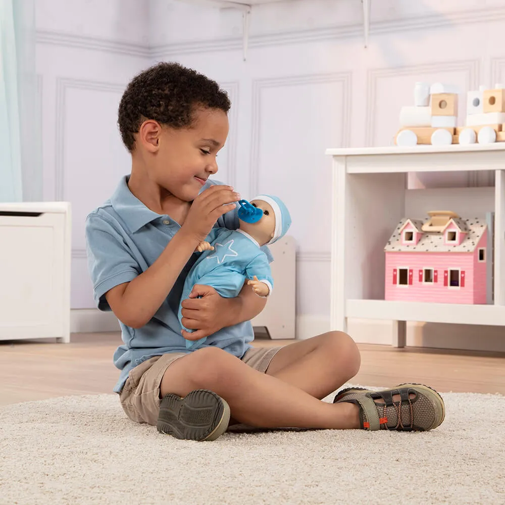 Melissa and Doug Mine to Love Jordan 12 Inch Baby Doll